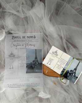 Invitație tip ziar